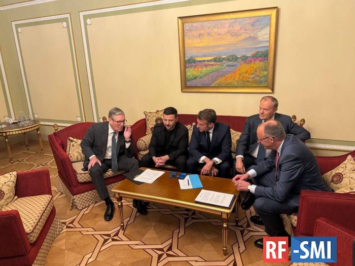 Зеленский и бесноватая кодла из ЕС делают все, чтобы мира не было Зеленский и бесноватая кодла из ЕС делают все, чтобы мира не было