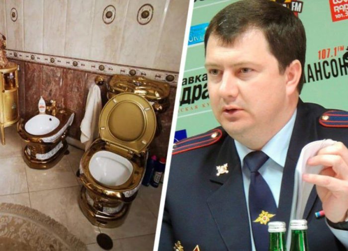 Бывший начальник ГИБДД Ставрополья (золотой унитаз) получил 20 лет колонии Бывший начальник ГИБДД Ставрополья (золотой унитаз) получил 20 лет колонии