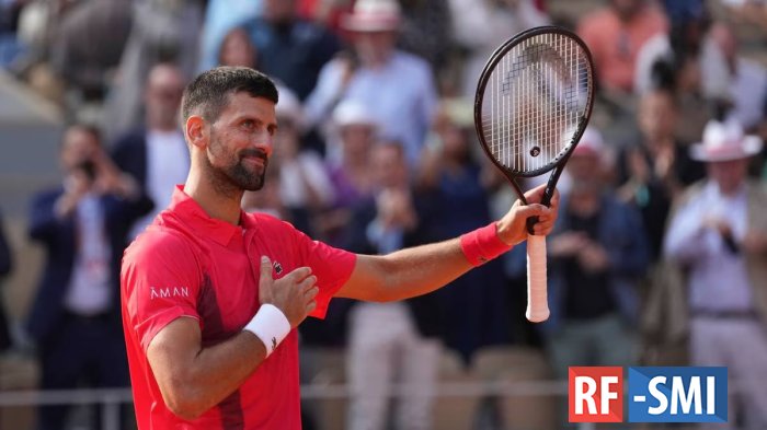 Новак Джокович одержал свою 100-ю победу на Roland Garros Новак Джокович одержал свою 100-ю победу на Roland Garros