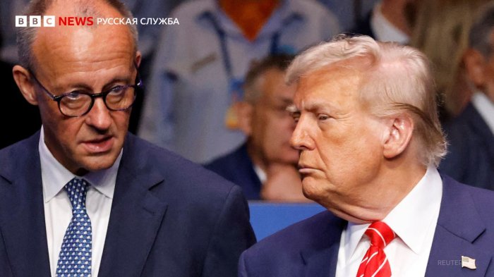 Мерц обсудил с Трампом поставку систем ПВО Patriot Украине — Spiegel Мерц обсудил с Трампом поставку систем ПВО Patriot Украине — Spiegel