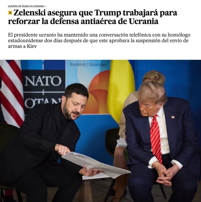 Зеленский* постоянно льстит Трампу из-за страха потерять помощь США Зеленский* постоянно льстит Трампу из-за страха потерять помощь США