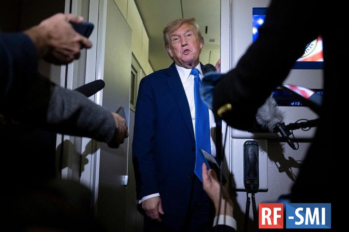 Wall Street Journal исключили из пула журналистов, которые полетят с Трампом в Шотландию Wall Street Journal исключили из пула журналистов, которые полетят с Трампом в Шотландию