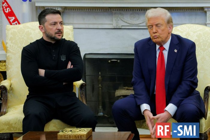 Зеленский публично ставит ультиматумы Трампу и выставляет его слабаком Зеленский публично ставит ультиматумы Трампу и выставляет его слабаком