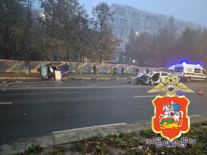 Подмосковные полицейские разбираются в обстоятельствах ДТП в г.о. Пушкино Подмосковные полицейские разбираются в обстоятельствах ДТП в г.о. Пушкино