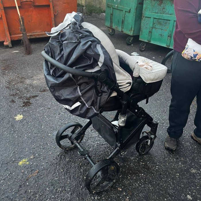 Задержана недомать, которая выбросила на мусорку коляску с трехмесячным ребенком Задержана недомать, которая выбросила на мусорку коляску с трехмесячным ребенком