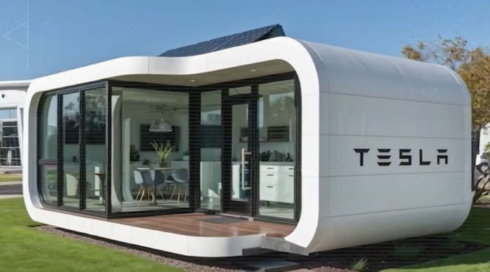 Илон Маск объявил о запуске производства домов Tesla Tiny House Илон Маск объявил о запуске производства домов Tesla Tiny House
