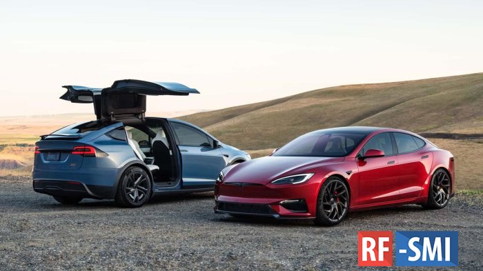 �esla � ��� ������������ �� ������� �������������� ������� S � X