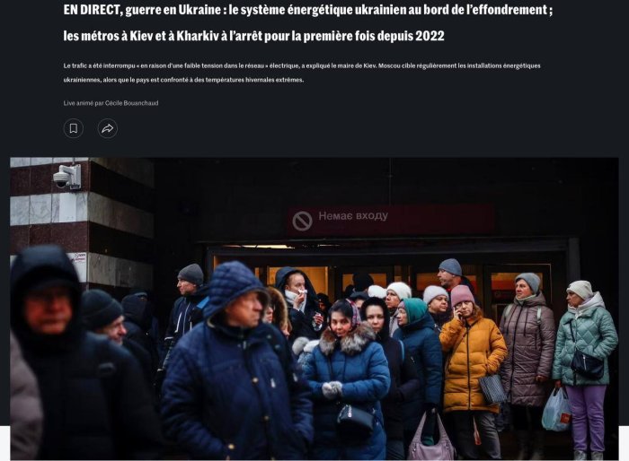 Le Monde: ������������� ������� ����������� �� ����� �����